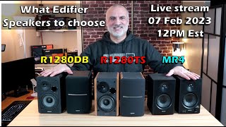 What to choose between Edifier Speakers Edifier R1280TS vs Edifier MR4 vs Edifier R1280DB [upl. by Ibob604]