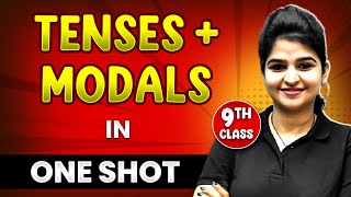 TENSES  MODALS in 1 Shot  FULL Chapter Coverage THEORYPYQs  Class9th English [upl. by Aitital525]