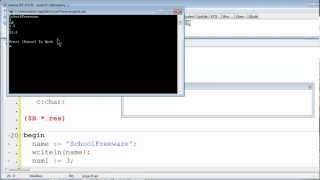 Free Pascal Program Tutorial 3  Variables and Data Types  Lazarus [upl. by Ekal651]