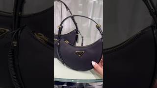 ✨NEW in Prada Selfridges Prada selfridges shorts designerbag luxury review fyp [upl. by Doralynne435]