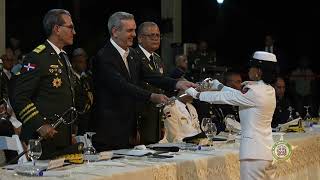 Graduación de la LXII promoción de cadetes de la Academia Militar Batalla de Las Carreras ERD [upl. by Yllom]