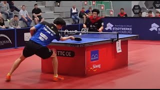 POWER DEFENCE🔥 Yuto Muramatsu 1FC Saarbrücken VS Yuma Tsuboi  TTC OE Bad Homburg [upl. by Sirromad140]