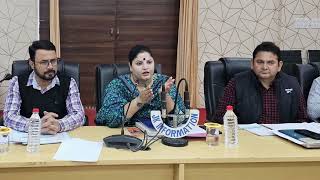 DDC Chairperson Kishtwar Pooja Thakur chaired meeting of District amp sectoral officers Watch share [upl. by Orren]