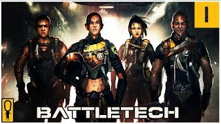 The First 66 Minutes of BattleTech  Part 1  Lets Play BattleTech Gameplay Walkthrough PreRelease [upl. by Jabez321]