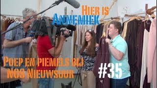 Vlog 35 Poep en piemels in NOS Nieuwsuur [upl. by Ursa]