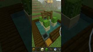 Cactus farm for bigginer minecraft gaming buildhacks shorts trending [upl. by Ramad]