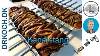 Kanelstang  opskrift og tips til at klippe den flot [upl. by Greggs]