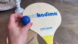 Paddle Ball Set Review [upl. by Elexa81]