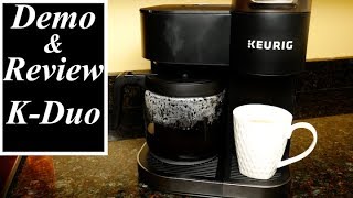 Keurig KDuo Coffee Maker Review and Demo [upl. by Znieh354]