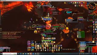 Lord Rhyolith 10m Heroic  Prot Paladin Solo Tank Day 1 Firelands [upl. by Kenrick]