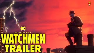 Watchman Animated Movie Trailer Breakdown DC Animated Movie News [upl. by Allin]