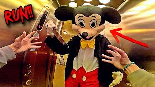 KILLER MICKEY MOUSE REAL LIFE ESCAPE HORROR POV [upl. by Anirdua]