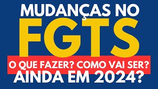 MUDANÇAS FGTS  Fim do saque aniversário E agora O que fazer e como vai ser fgts [upl. by Ayocal]