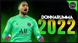 Gianluigi Donnarumma ● Italian Giant ● Miraculous Saves amp Passes Show  202122 FHD [upl. by Conny]