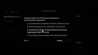 CVEX Airdrop CVEX Testnet Galxe Quiz Answers 💥 CVEX Testnet Airdrop [upl. by Kuster242]