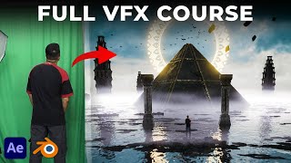 Green Screen VFX Course using Blender and After effects  Blender Full VFX Course [upl. by Natividad]