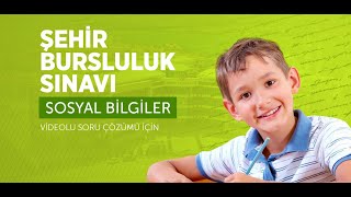 KONYA ÅEHÄ°R KOLEJÄ° 2024 BURSLULUK SINAVI SOSYAL BÄ°LGÄ°LER SORU Ã‡Ã–ZÃœMLERÄ° [upl. by Pattani]