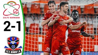 Zulte Waregem vs FCV Dender 21 Abdoulaye Traore Goal All Goals and Extended Highlights [upl. by Hanson]