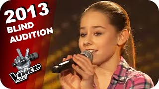 Lena Meyer Landrut  Satellite Olivia  The Voice Kids 2013  Blind Auditions  SAT1 [upl. by Idac]