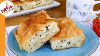 Peynirli Börek Tarifi  Su Böreğinden Farksız [upl. by Marmion896]