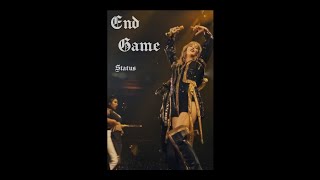 End Game Taylor Swift Status ✨ 🖤 taylorswift shorts endgame [upl. by Lalib787]