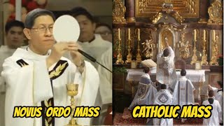 Eucharist Consecration Novus Ordo versus Catholic [upl. by Nahn]