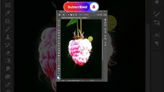 Fruit Glowing Effect in Photoshopphotoshopcourse photoshoptutorial coreldrawtutorial [upl. by Nosirrag]