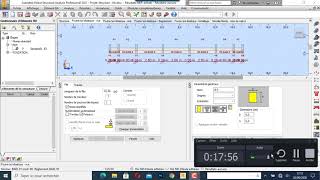 TUT0ROBOT STRUCTURAL ANALYSIS 2021DIMENSIONNEMENT DUNE SEMELLE FILANTE SOUS PLUSIEURS POTEAUX [upl. by Arac]