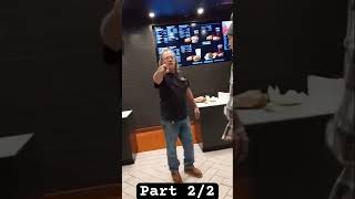 Part 22 The hillbilly boomer going off at this McDonald’s all because he’s hangry awareness [upl. by Aneetsirk]