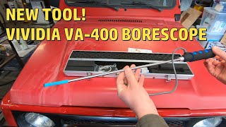 New Tool Vividia VA400 Borescope [upl. by Aihsekal]