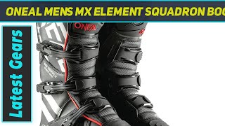 ONeal Mens Mx Element Squadron Boots  Review 2023 [upl. by Candie973]