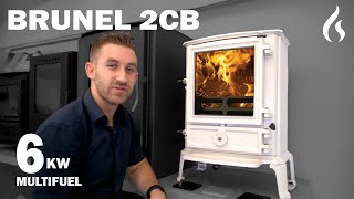 Stovax Brunel 2CB Multifuel Stove Spotlight 🔥 [upl. by Alisan991]