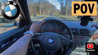 POV Cruise ft my Straight Piped Loud BMW E46🔊 [upl. by Llemmart]