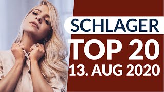 SCHLAGER CHARTS 2020  Die TOP 20 vom 13 August [upl. by Niamart]