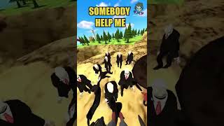 🔴SpiderMan Vs Ejercito de Slenderman 🌀Fandub Español🌀  Benbu en Español  memes humor vr [upl. by Keith]