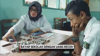 Inspiring Pakai Uang Receh Siswa Ini Bayar Seragam Sekolah [upl. by Bradlee]