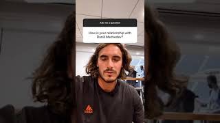 How is Tsitsipas and Medvedevs relationship [upl. by Enileuqcaj]