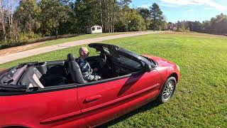 2004 Sebring Convertible hot heat cold ACnice driver budget friendly drop top  on eBay 10724 [upl. by Esirrehc]