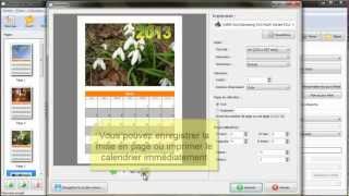 Comment créer un calendrier 2013 à imprimer par vousmême [upl. by Colston759]