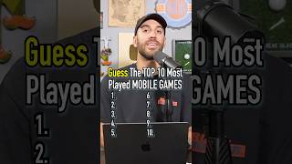 Too 10 Most Played Mobile Games Which Is Best shorts gaming mobilegame top10 guessinggame [upl. by Emory97]