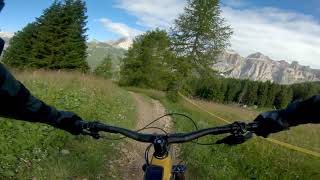 Infinity trail  MTB Dolomites Sellaronda loop [upl. by Morie]