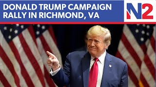 LIVE President Donald Trump Get Out The Vote Rally in Richmond Va  NEWSMAX2 [upl. by Nnaeirual]