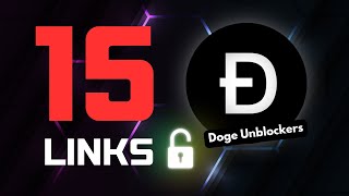 15 New Doge Unblocker Links  Proxy for School Chromebook 2024 [upl. by Armalda]