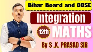 INTEGRATION 12TH MATHS VVI QUESTION Exam 2025  By SKPRASAD SIR  SKMATHEMATICS CLASSES [upl. by Amaso]