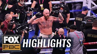 Robert Helenius vs Adam Kownacki II  FULL HIGHLIGHT  PBC ON FOX [upl. by Ahsinawt]