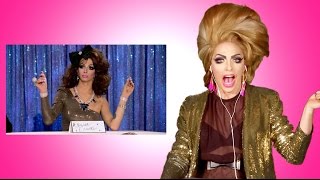 Alyssa Edwards Secret  Reacts to Violet Chachki as Alyssa on Snatch Game from RuPauls Drag Race [upl. by Hillery]