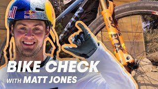 Lets Check Matt Jones Mountain Bike  Red Bull Joyride 2018 [upl. by Ehav]