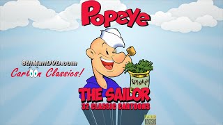 POPEYE THE SAILOR MAN COMPILATION Popeye Bluto and more HD 1080p [upl. by Hudnut804]