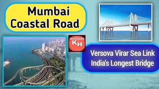 Mumbai Costal Road I Bandra Versova Sea Link I Versova Virar Sea Link I Indias Longest Bridge I [upl. by Liarret530]