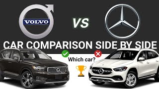 Volvo XC40 vs MercedesBenz GLA 250 2022 [upl. by Ezirtaeb633]